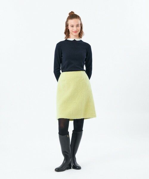 MACKINTOSH PHILOSOPHY / マッキントッシュ フィロソフィー ニット・セーター | 【2025年秋冬モデル】Cleric Collar Knit グリッター | 詳細1