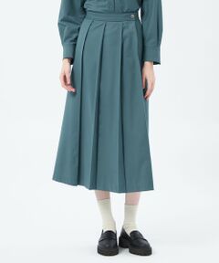 マッキントッシュフィロソフィー　ロングスカート セール】 コットンナイロンドロストスカート （ロング・マキシ丈