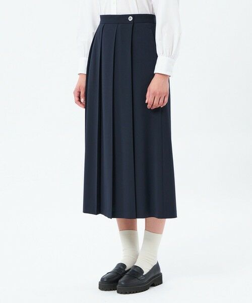 MACKINTOSH PHILOSOPHY / マッキントッシュ フィロソフィー ロング・マキシ丈スカート | ウールトロタックプリーツスカート | 詳細5