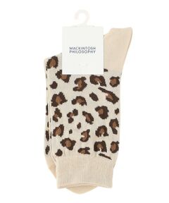 MACKINTOSH PHILOSOPHY / マッキントッシュ フィロソフィー その他インナー・ルームウェア | 【WEB&一部店舗限定】レオパード柄ソックス