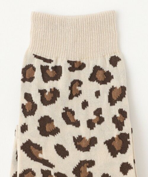 MACKINTOSH PHILOSOPHY / マッキントッシュ フィロソフィー その他インナー・ルームウェア | 【WEB&一部店舗限定】レオパード柄ソックス | 詳細1