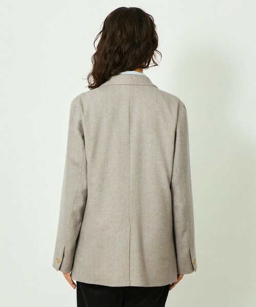 MACKINTOSH PHILOSOPHY / マッキントッシュ フィロソフィー ノーカラージャケット | GREY LABEL ウールシングルジャケット | 詳細6