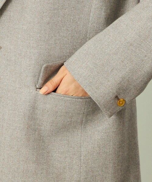 MACKINTOSH PHILOSOPHY / マッキントッシュ フィロソフィー ノーカラージャケット | GREY LABEL ウールシングルジャケット | 詳細8