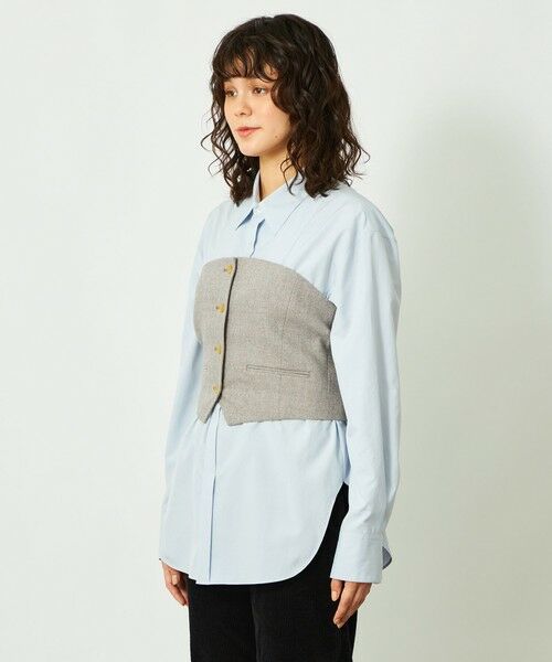 MACKINTOSH PHILOSOPHY / マッキントッシュ フィロソフィー ブルゾン | GREY LABEL ウールビスチェ | 詳細6