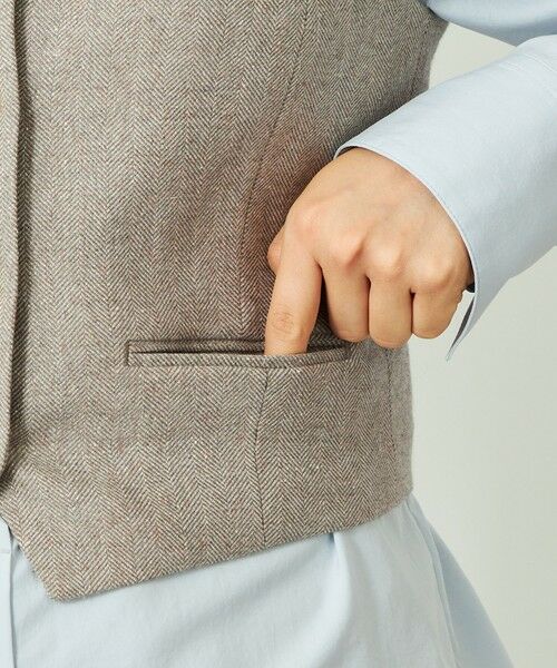 MACKINTOSH PHILOSOPHY / マッキントッシュ フィロソフィー ブルゾン | GREY LABEL ウールビスチェ | 詳細8