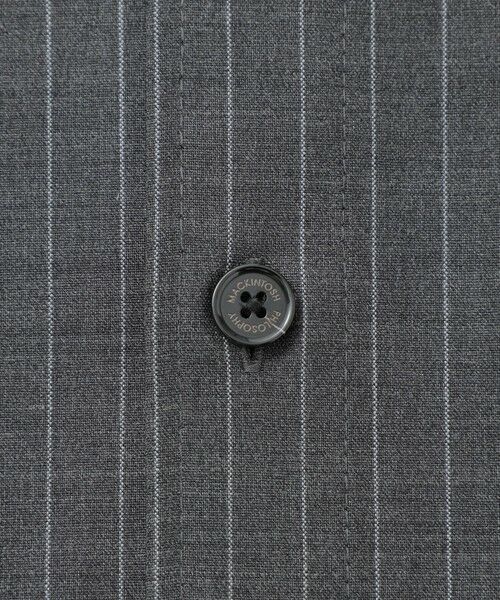 MACKINTOSH PHILOSOPHY / マッキントッシュ フィロソフィー シャツ・ブラウス | GREY LABAL ウールストライプオフィサーシャツ | 詳細8