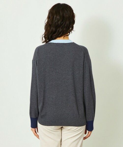 MACKINTOSH PHILOSOPHY / マッキントッシュ フィロソフィー ニット・セーター | GREY LABEL ウールカシミヤバイカラーニット | 詳細5