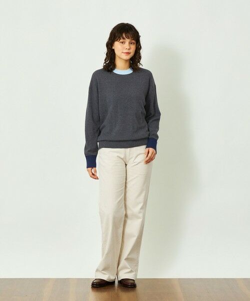 MACKINTOSH PHILOSOPHY / マッキントッシュ フィロソフィー ニット・セーター | GREY LABEL ウールカシミヤバイカラーニット | 詳細1