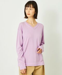 MACKINTOSH PHILOSOPHY / マッキントッシュ フィロソフィー ニット・セーター | GREY LABEL ファインコットンVネックニット