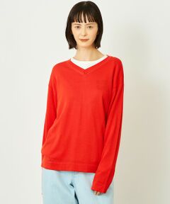 MACKINTOSH PHILOSOPHY / マッキントッシュ フィロソフィー ニット・セーター | GREY LABEL ファインコットンVネックニット