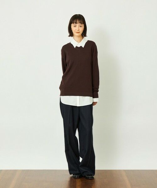 MACKINTOSH PHILOSOPHY / マッキントッシュ フィロソフィー ニット・セーター | GREY LABEL ファインコットンVネックニット | 詳細4