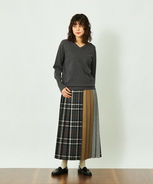 MACKINTOSH PHILOSOPHY / マッキントッシュ フィロソフィー ニット・セーター | GREY LABEL ファインコットンVネックニット | 詳細1