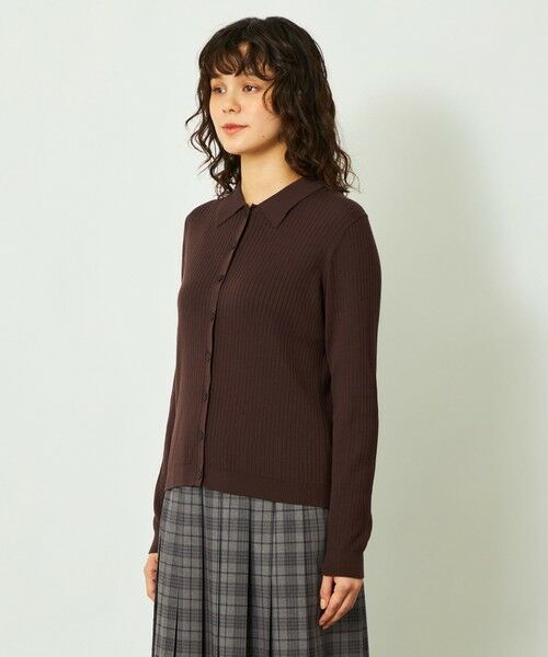 MACKINTOSH PHILOSOPHY / マッキントッシュ フィロソフィー ニット・セーター | GREY LABEL 衿付ニットカーディガン | 詳細5