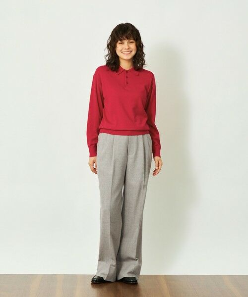 MACKINTOSH PHILOSOPHY / マッキントッシュ フィロソフィー その他パンツ | GREY LABEL タックプリーツワイドパンツ | 詳細1