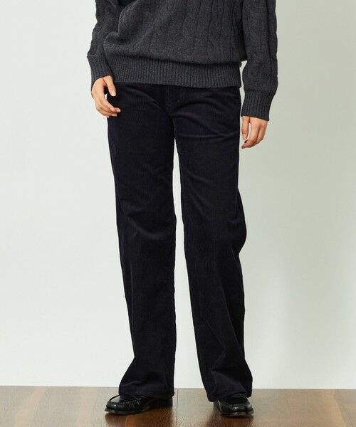 MACKINTOSH PHILOSOPHY/マッキントッシュ フィロソフィー GREY LABEL コーデュロイフレアパンツ ネイビー3 2 MACKINTOSH PHILOSOPHY/マッキントッシュ フィロソフィー GREY LABEL コーデュロイフレアパンツ ネイビー3 2