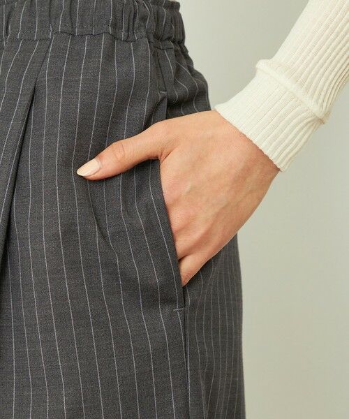 MACKINTOSH PHILOSOPHY / マッキントッシュ フィロソフィー その他パンツ | GREY LABEL ウールストライプイージーパンツ | 詳細7