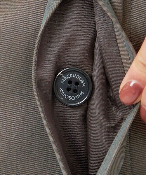MACKINTOSH PHILOSOPHY / マッキントッシュ フィロソフィー その他アウター | 【WEB&一部店舗限定】コットンギャバジントレンチコート | 詳細7
