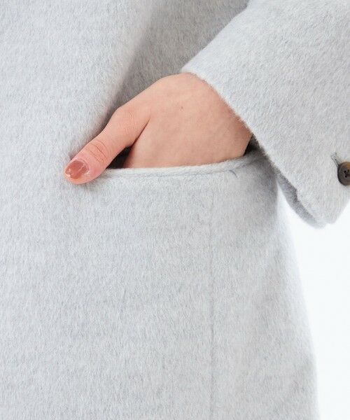 MACKINTOSH PHILOSOPHY / マッキントッシュ フィロソフィー ノーカラージャケット | 【WEB&一部店舗限定】アンゴラウールシャギージャケット | 詳細6