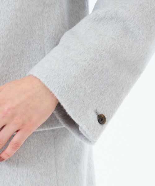 MACKINTOSH PHILOSOPHY / マッキントッシュ フィロソフィー ノーカラージャケット | 【WEB&一部店舗限定】アンゴラウールシャギージャケット | 詳細7