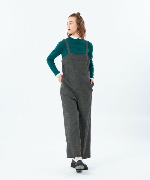 MACKINTOSH PHILOSOPHY / マッキントッシュ フィロソフィー ロング・マキシ丈ワンピース | ブークレチェックサロペット | 詳細1