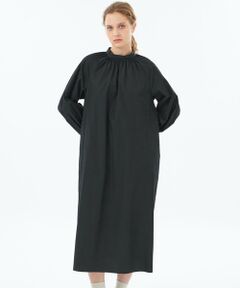 【WEB&一部店舗限定】THOMAS MASON ギャザーワンピース