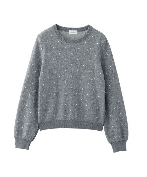 MACKINTOSH PHILOSOPHY / マッキントッシュ フィロソフィー ニット・セーター | ラメドットニット（グレー4）