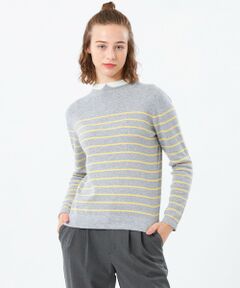 MACKINTOSH PHILOSOPHY / マッキントッシュ フィロソフィー ニット・セーター | 【2025年秋冬モデル】Cleric Collar Knit ウールブレンド