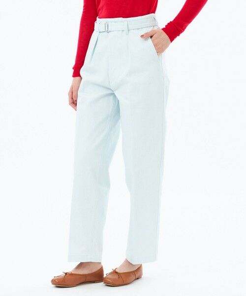 MACKINTOSH PHILOSOPHY / マッキントッシュ フィロソフィー その他パンツ | 【WEB&一部店舗限定】ベルテッドデニムパンツ(ブルー1)