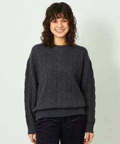 MACKINTOSH PHILOSOPHY / マッキントッシュ フィロソフィー ニット・セーター | GREY LABEL ウールカシミヤケーブルニット