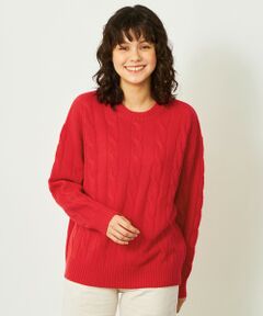 MACKINTOSH PHILOSOPHY / マッキントッシュ フィロソフィー ニット・セーター | GREY LABEL ウールカシミヤケーブルニット