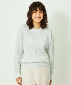 MACKINTOSH PHILOSOPHY / マッキントッシュ フィロソフィー ニット・セーター | GREY LABEL ウールカシミヤケーブルニット