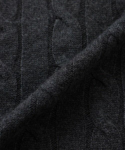 MACKINTOSH PHILOSOPHY / マッキントッシュ フィロソフィー ニット・セーター | GREY LABEL ウールカシミヤケーブルニット | 詳細10
