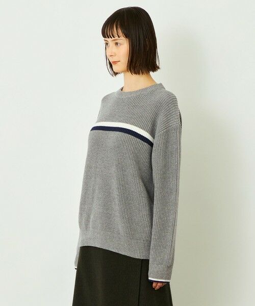 MACKINTOSH PHILOSOPHY / マッキントッシュ フィロソフィー ニット・セーター | GREY LABEL ローゲージラインニット | 詳細4