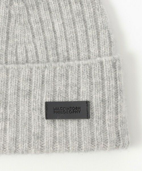 MACKINTOSH PHILOSOPHY / マッキントッシュ フィロソフィー ハット | ウールカシミヤニットキャップ | 詳細4