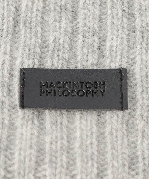 MACKINTOSH PHILOSOPHY / マッキントッシュ フィロソフィー ハット | ウールカシミヤニットキャップ | 詳細5