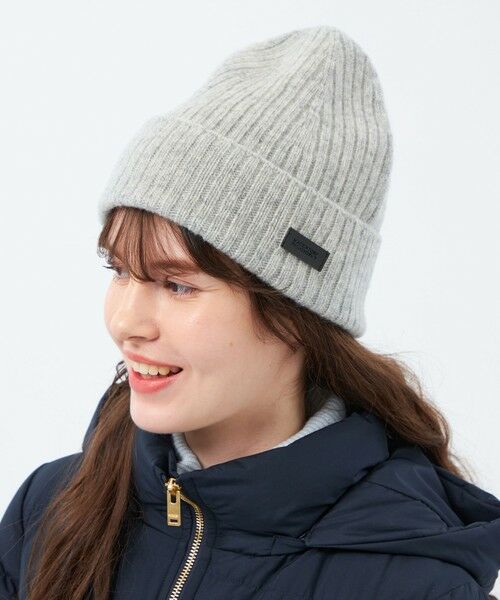 MACKINTOSH PHILOSOPHY / マッキントッシュ フィロソフィー ハット | ウールカシミヤニットキャップ（グレー3）