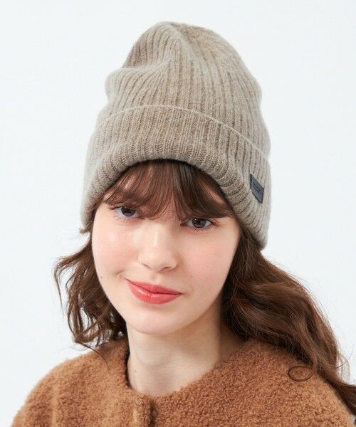 MACKINTOSH PHILOSOPHY / マッキントッシュ フィロソフィー ハット | ウールカシミヤニットキャップ（ベージュ6）