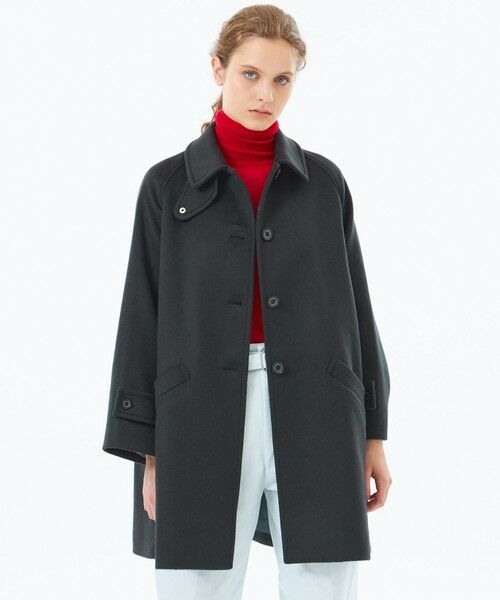 MACKINTOSH PHILOSOPHY / マッキントッシュ フィロソフィー その他アウター | 【WEB&一部店舗限定】【WELBURY（ウェルベリー）】ダブルクロスカシミヤ製（チャコールグレー1）