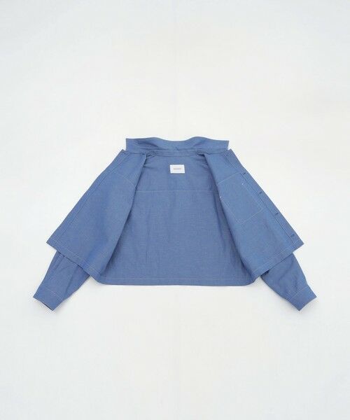 MACKINTOSH PHILOSOPHY / マッキントッシュ フィロソフィー ノーカラージャケット | ハケメコットンリネンジャケット | 詳細9