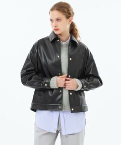 MACKINTOSH PHILOSOPHY / マッキントッシュ フィロソフィー ブルゾン | 【WEB&一部店舗限定】Faux Leatherブルゾン