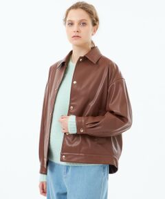 MACKINTOSH PHILOSOPHY / マッキントッシュ フィロソフィー ブルゾン | 【WEB&一部店舗限定】Faux Leatherブルゾン