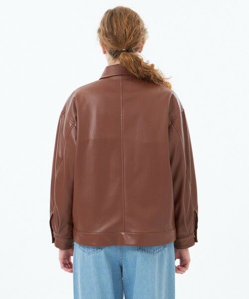 MACKINTOSH PHILOSOPHY / マッキントッシュ フィロソフィー ブルゾン | 【WEB&一部店舗限定】Faux Leatherブルゾン | 詳細5