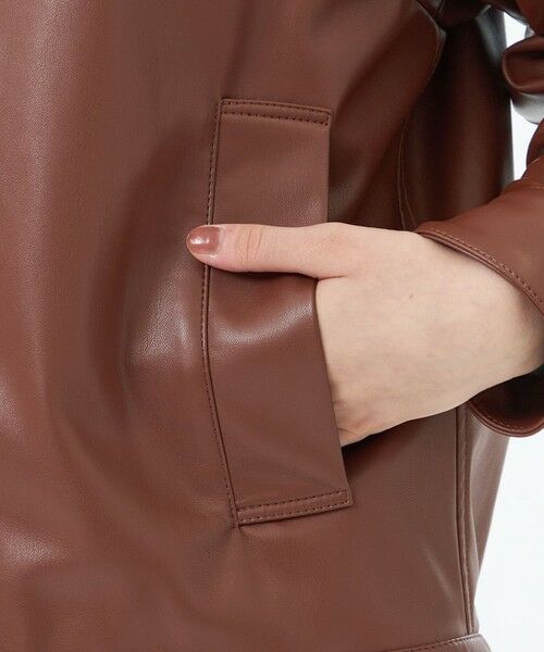 MACKINTOSH PHILOSOPHY / マッキントッシュ フィロソフィー ブルゾン | 【WEB&一部店舗限定】Faux Leatherブルゾン | 詳細6