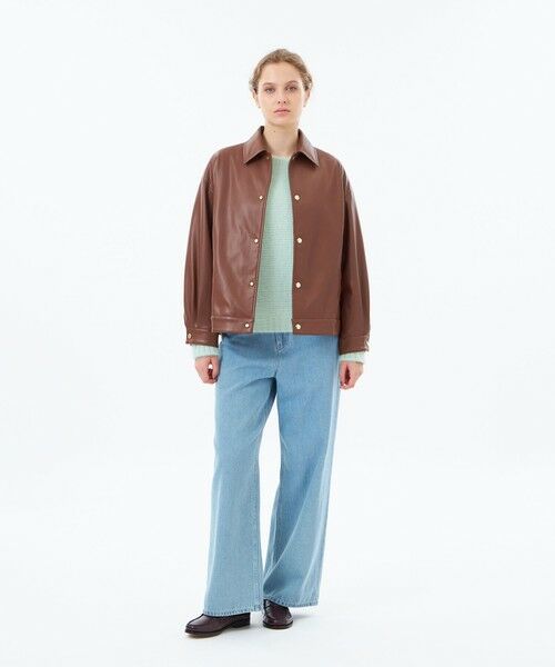 MACKINTOSH PHILOSOPHY / マッキントッシュ フィロソフィー ブルゾン | 【WEB&一部店舗限定】Faux Leatherブルゾン | 詳細2