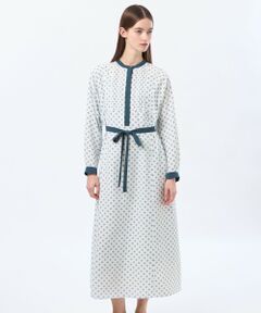 MACKINTOSH PHILOSOPHY / マッキントッシュ フィロソフィー ロング・マキシ丈ワンピース | 【LEE4月号/蛯原友里さん着用】【CRANWELL DRESS(クランウェル ドレス)】ラッケンブースプリント