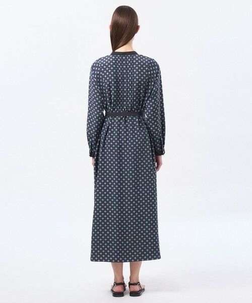 MACKINTOSH PHILOSOPHY / マッキントッシュ フィロソフィー ロング・マキシ丈ワンピース | 【CRANWELL DRESS(クランウェル ドレス)】ラッケンブースプリント | 詳細5