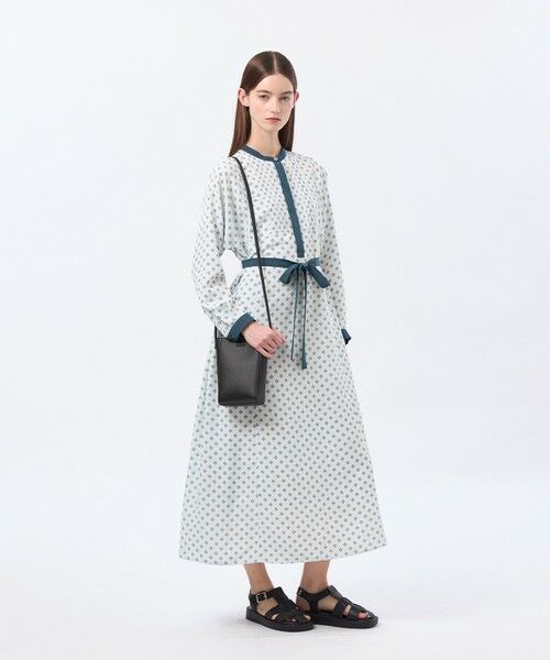 MACKINTOSH PHILOSOPHY / マッキントッシュ フィロソフィー ロング・マキシ丈ワンピース | 【CRANWELL DRESS(クランウェル ドレス)】ラッケンブースプリント | 詳細1