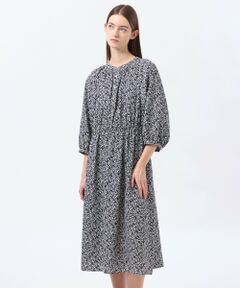 MACKINTOSH PHILOSOPHY / マッキントッシュ フィロソフィー ロング・マキシ丈ワンピース | バイカラーフラワープリントワンピース