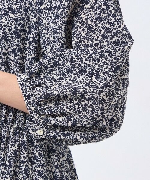 MACKINTOSH PHILOSOPHY / マッキントッシュ フィロソフィー ロング・マキシ丈ワンピース | バイカラーフラワープリントワンピース | 詳細6