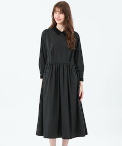 MACKINTOSH PHILOSOPHY / マッキントッシュ フィロソフィー ロング・マキシ丈ワンピース | ベロアカラーワンピース